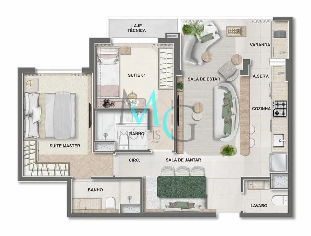 Cobertura, 3 quartos, 239 m² - Foto 69