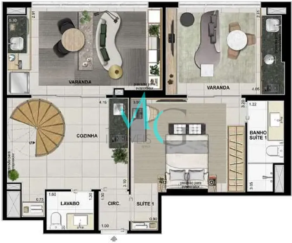 Cobertura, 2 quartos, 150 m² - Foto 34