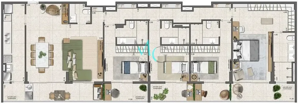 Apartamento, 2 quartos, 68 m² - Foto 5
