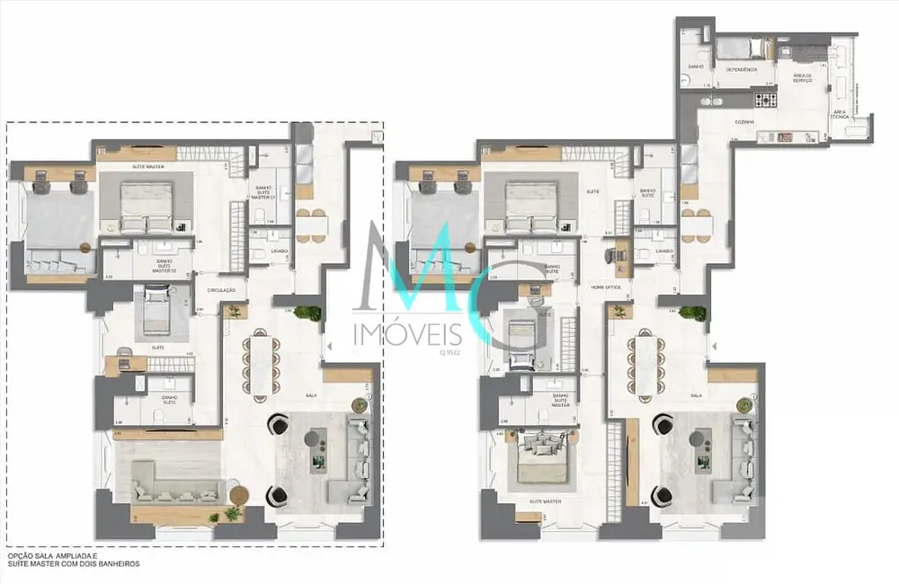 Apartamento, 3 quartos, 131 m² - Foto 60