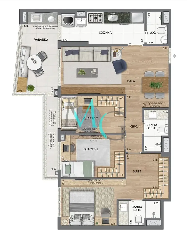 Apartamento, 10 m² - Foto 49