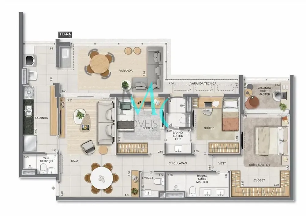 Cobertura, 4 quartos, 281 m² - Foto 103