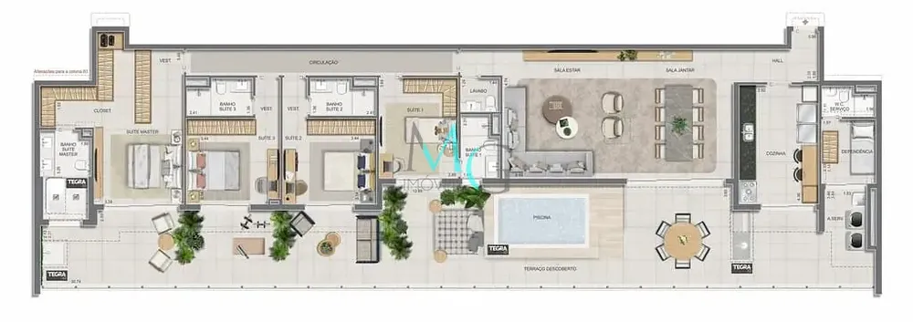 Cobertura, 4 quartos, 281 m² - Foto 130