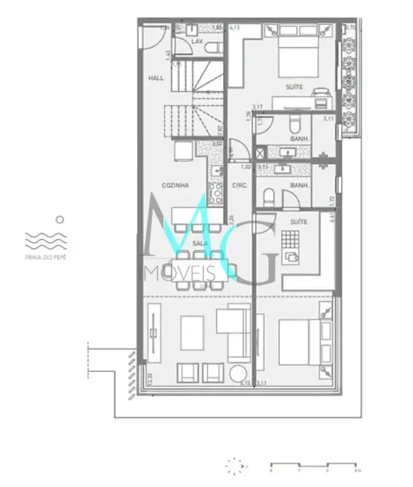 Apartamento, 3 quartos, 100 m² - Foto 22