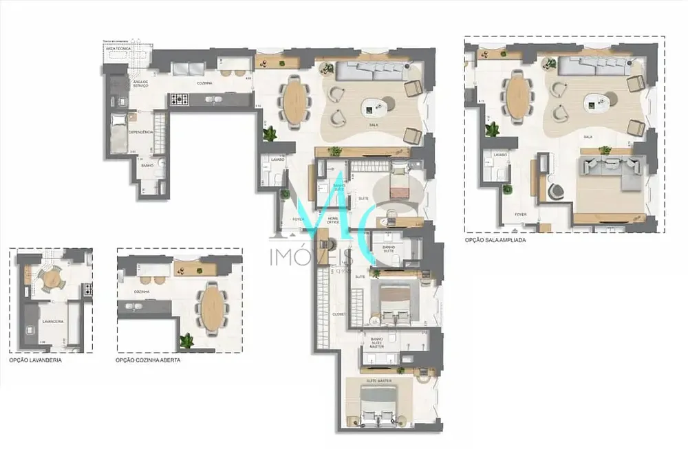 Apartamento, 4 quartos, 171 m² - Foto 48