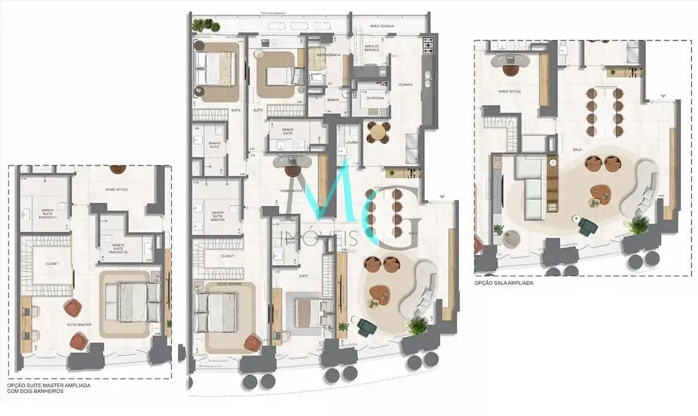 Apartamento, 4 quartos, 171 m² - Foto 79