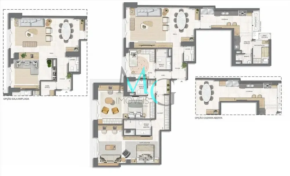 Apartamento, 4 quartos, 171 m² - Foto 60