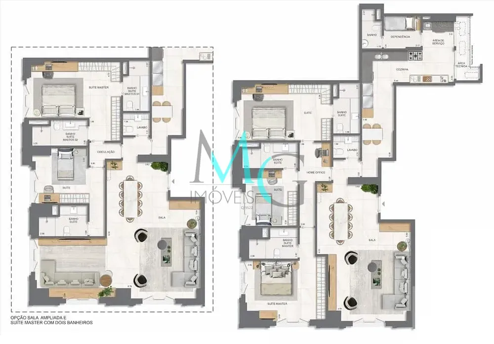 Apartamento, 4 quartos, 171 m² - Foto 57