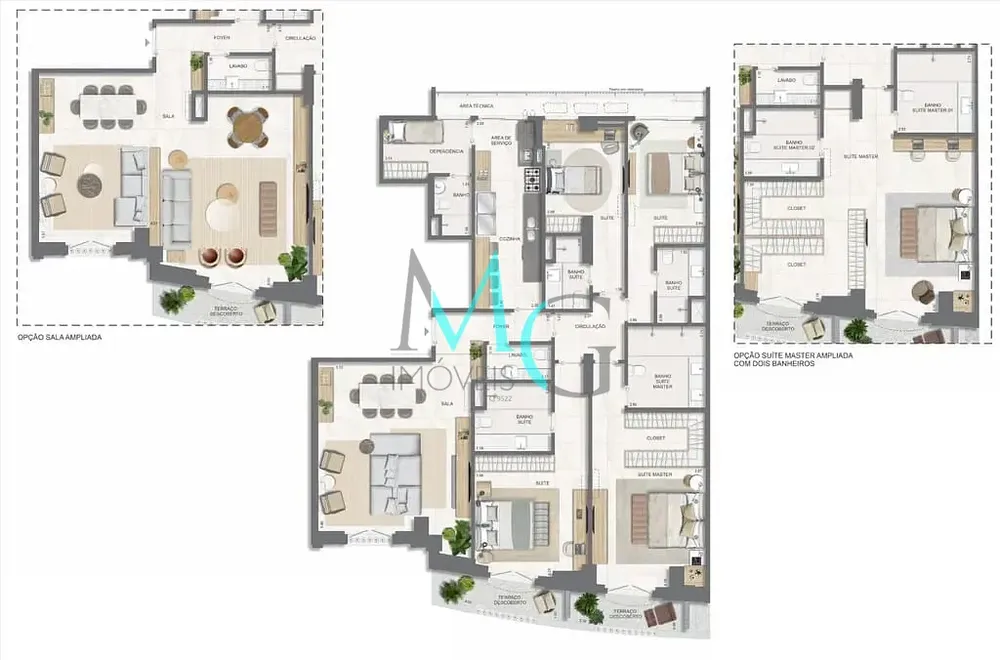 Apartamento, 4 quartos, 171 m² - Foto 75