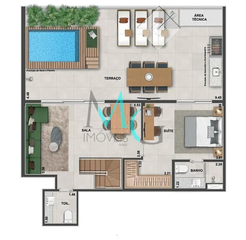 Apartamento, 3 quartos, 183 m² - Foto 36