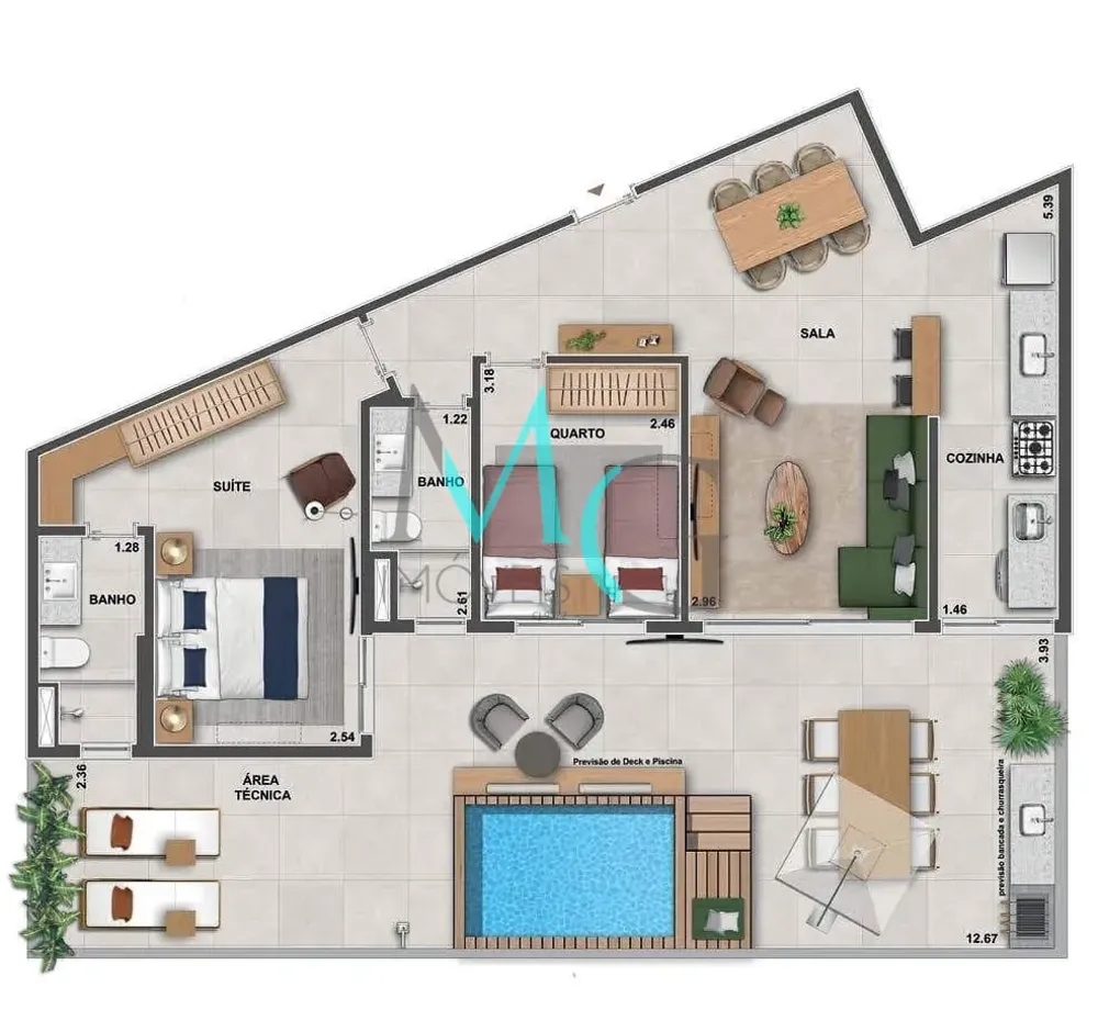 Apartamento, 3 quartos, 183 m² - Foto 27