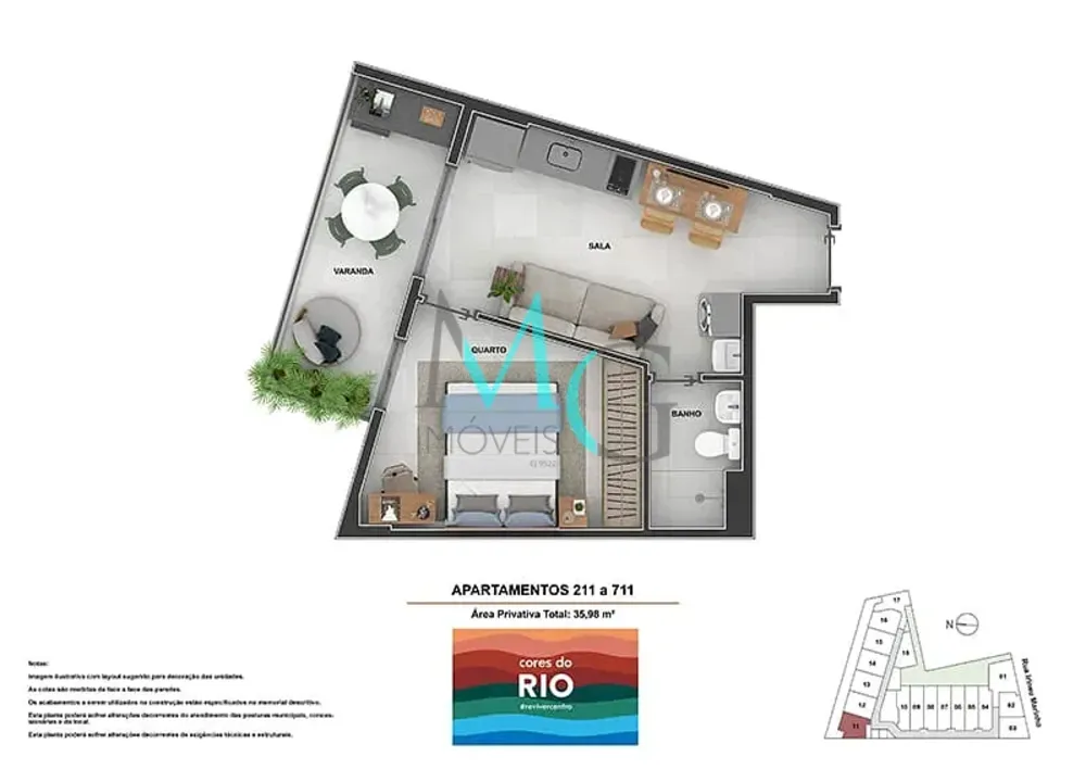Apartamento, 1 quarto, 32 m² - Foto 26