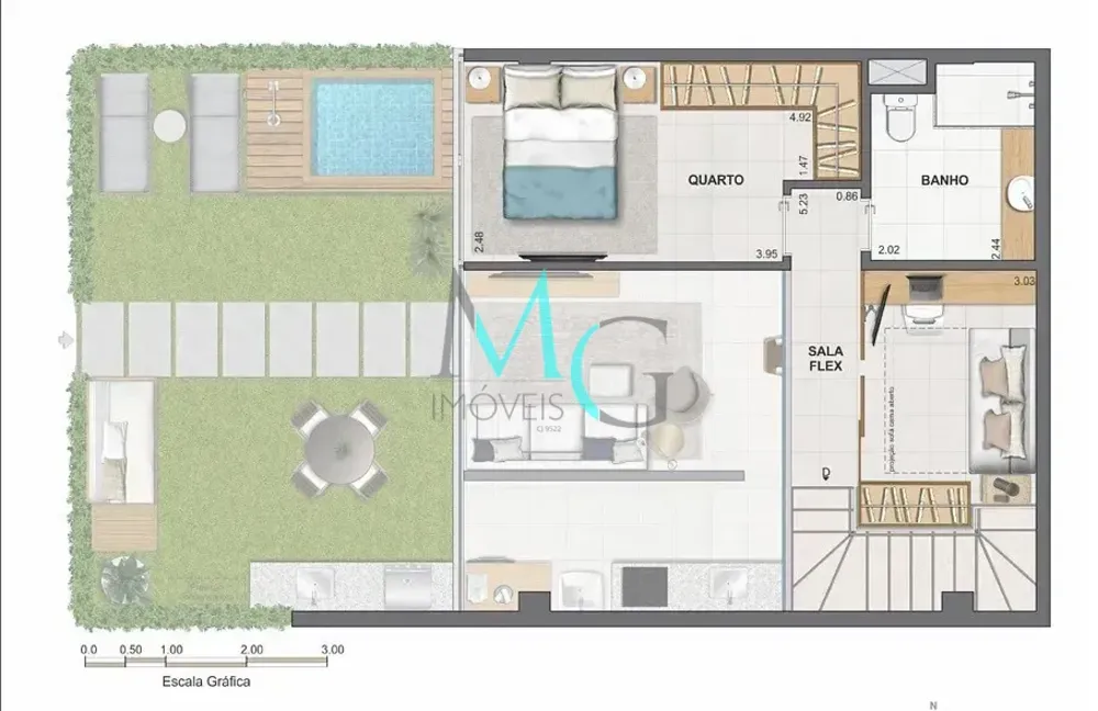 Apartamento, 2 quartos, 65 m² - Foto 48