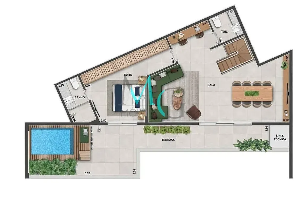 Apartamento, 2 quartos, 113 m² - Foto 17