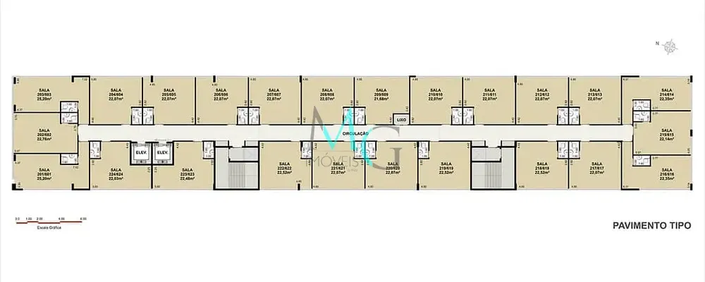 Sala-Conjunto, 22 m² - Foto 24