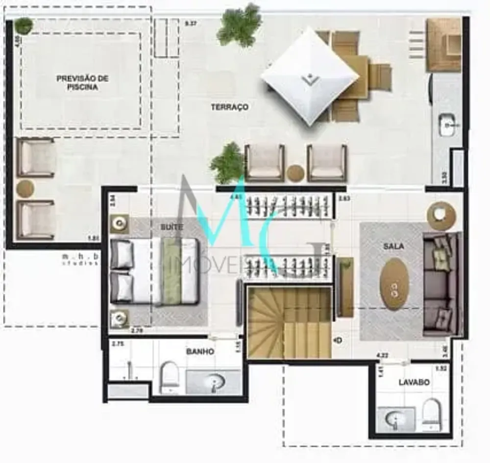 Apartamento, 3 quartos, 97 m² - Foto 62