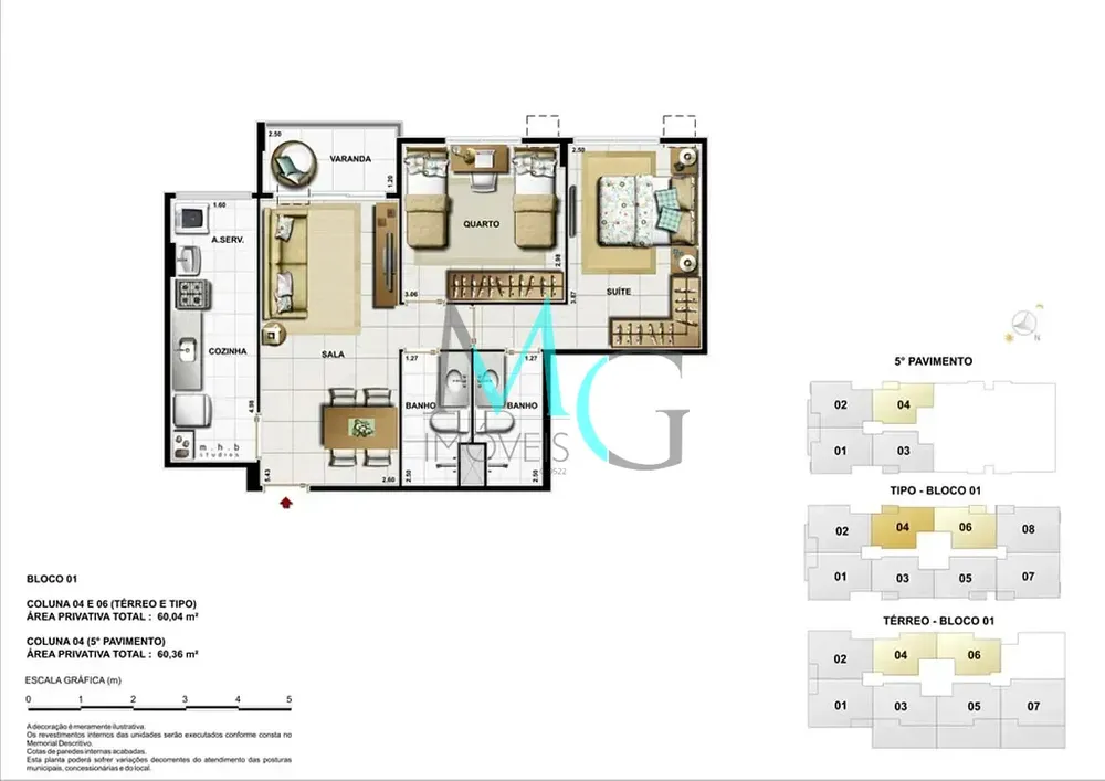 Apartamento, 2 quartos, 90 m² - Foto 20