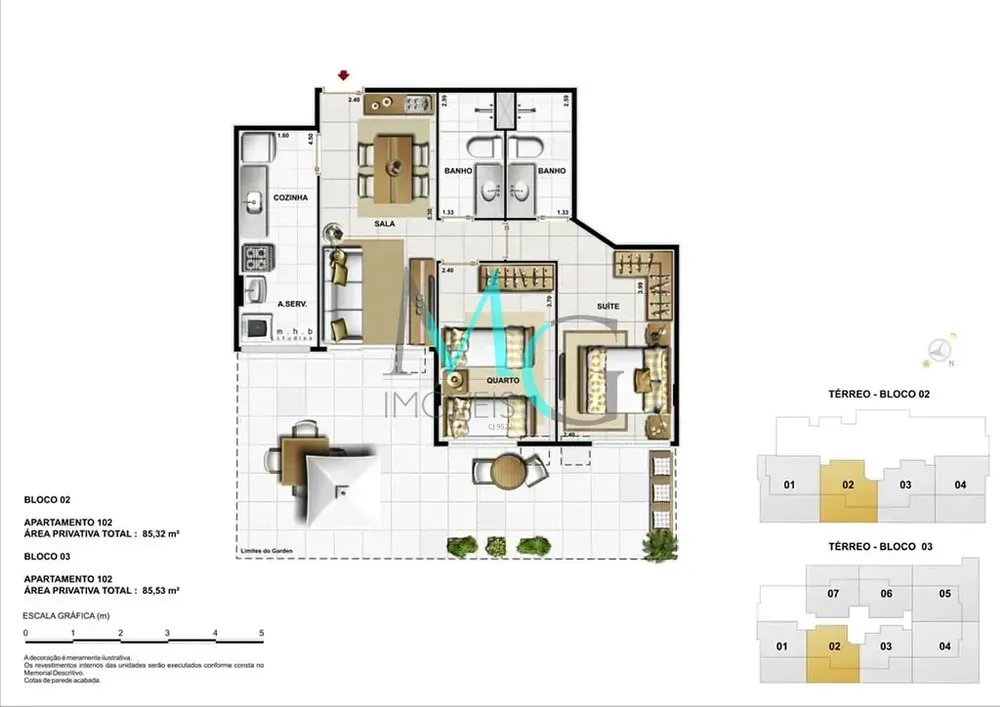 Apartamento, 2 quartos, 90 m² - Foto 6