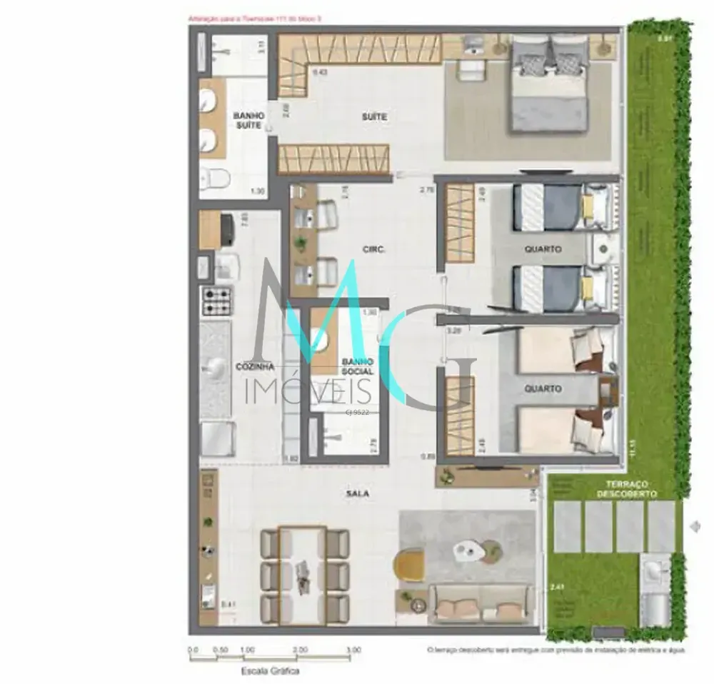 Apartamento, 3 quartos, 81 m² - Foto 53