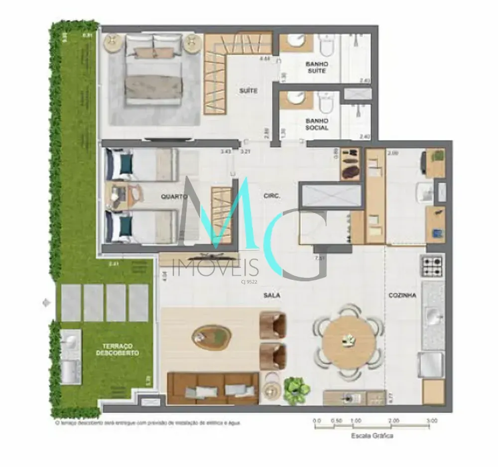Apartamento, 3 quartos, 81 m² - Foto 46
