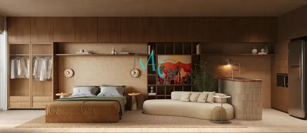 Apartamento, 1 quarto, 29 m² - Foto 3