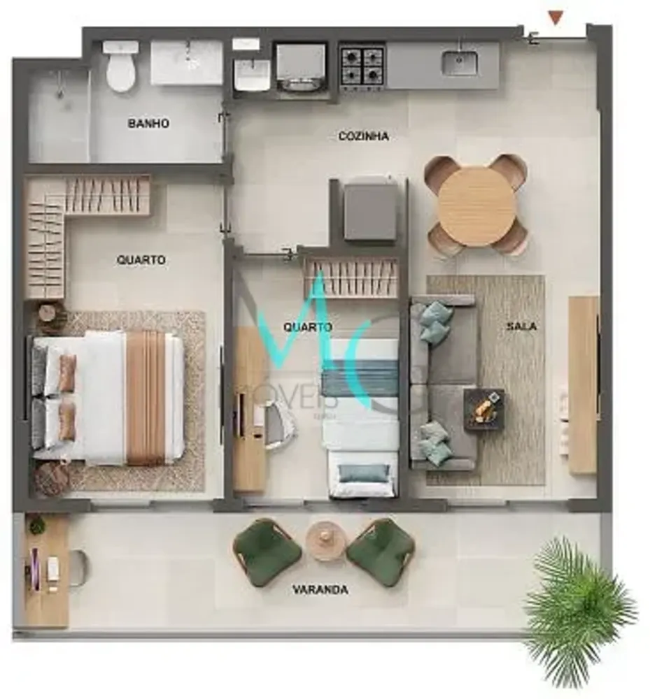 Apartamento, 2 quartos, 109 m² - Foto 52