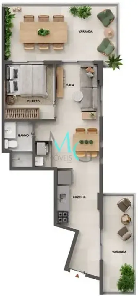 Apartamento, 2 quartos, 109 m² - Foto 55