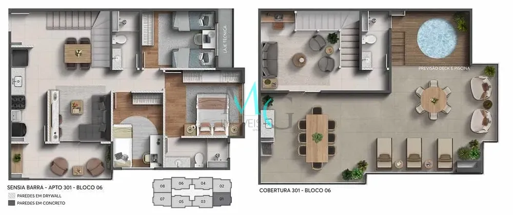 Apartamento, 3 quartos, 66 m² - Foto 52