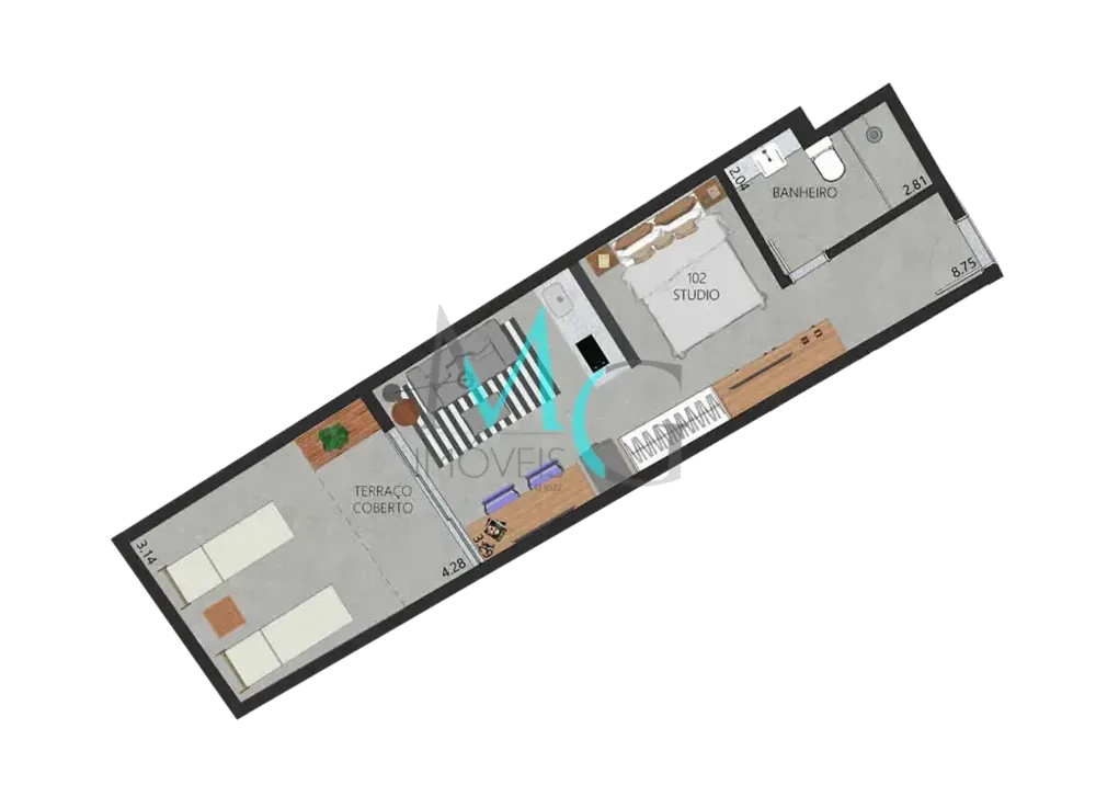 Apartamento, 2 quartos, 102 m² - Foto 28