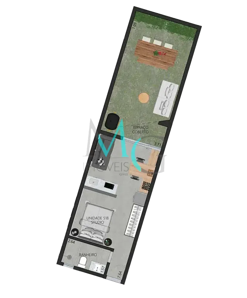 Apartamento, 2 quartos, 102 m² - Foto 47