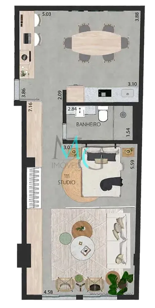 Apartamento, 2 quartos, 102 m² - Foto 39