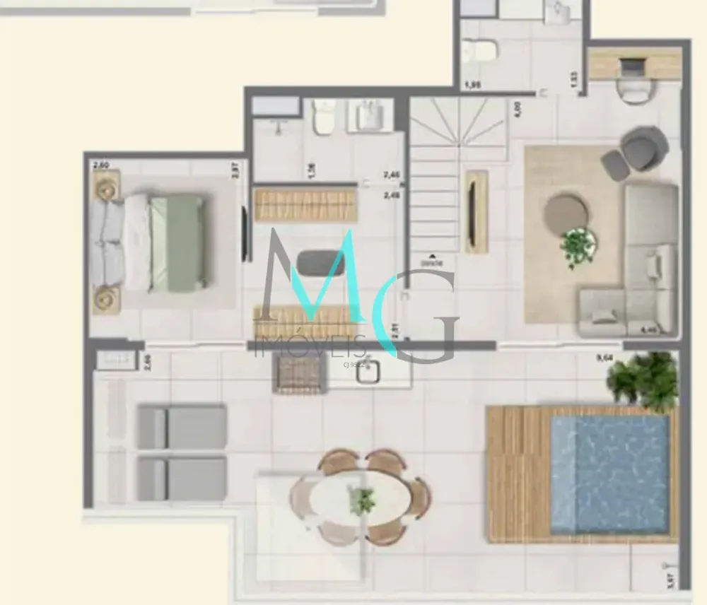 Apartamento, 3 quartos, 121 m² - Foto 73
