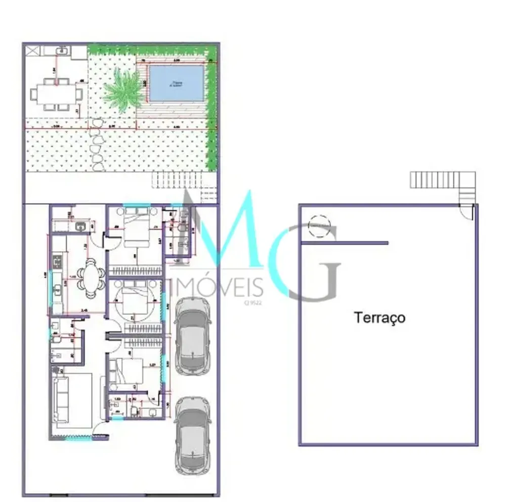 Casa, 3 quartos, 250 m² - Foto 40