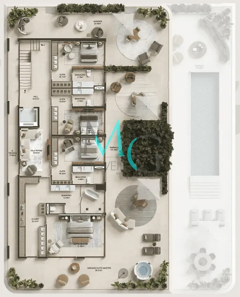 Apartamento, 4 quartos, 642 m² - Foto 41