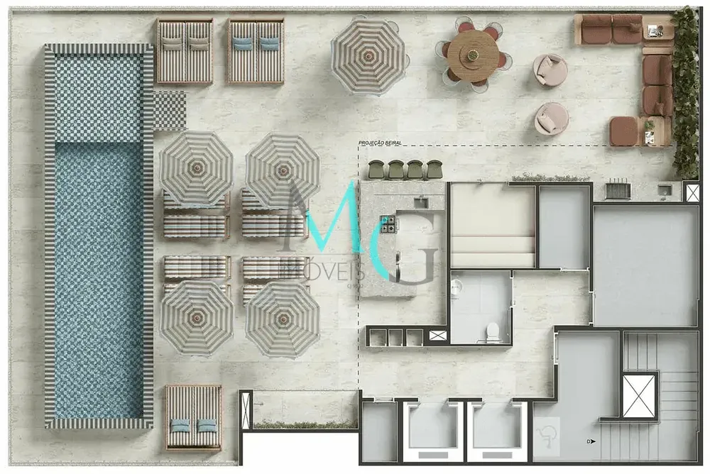 Apartamento, 1 quarto, 77 m² - Foto 2