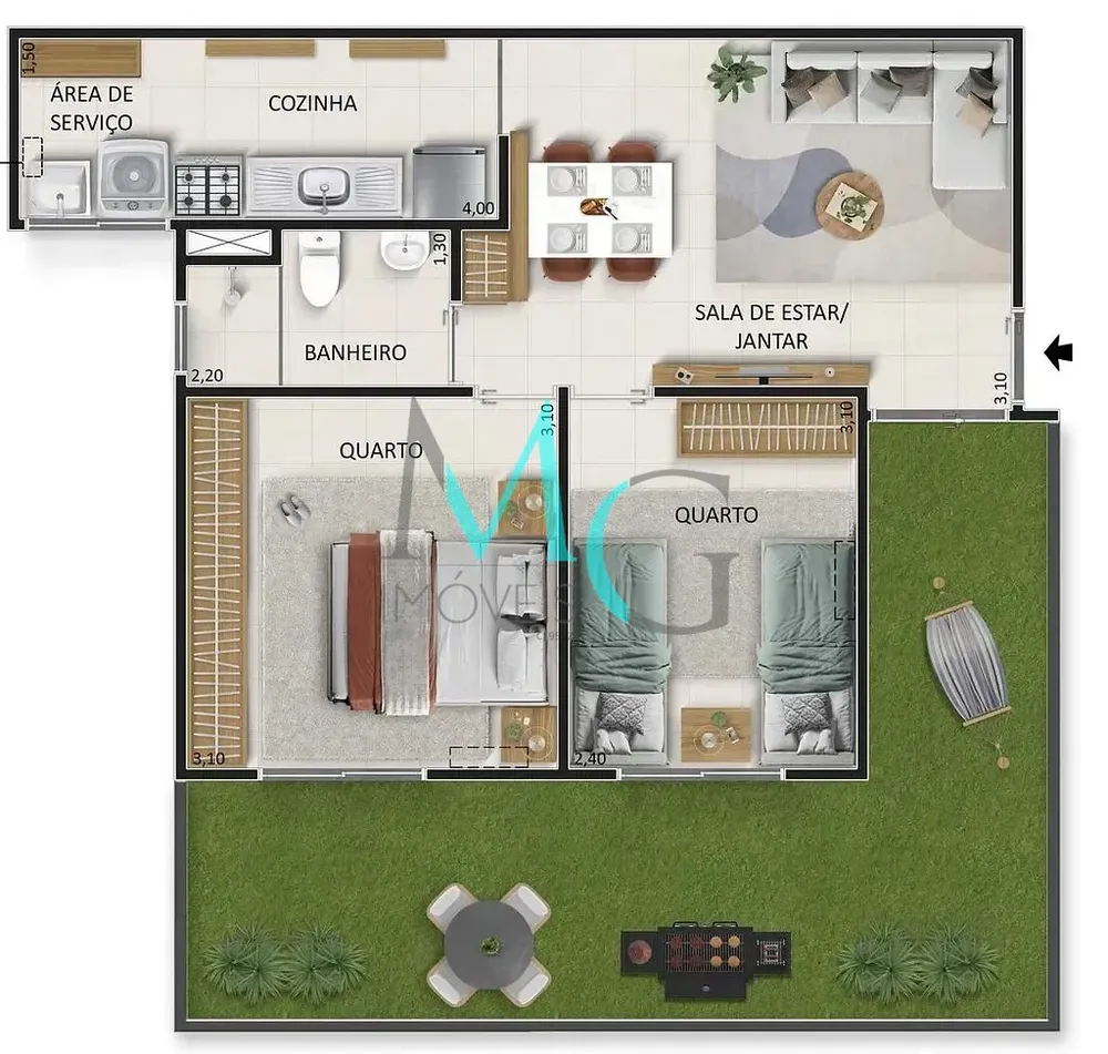 Apartamento, 2 quartos, 81 m² - Foto 18