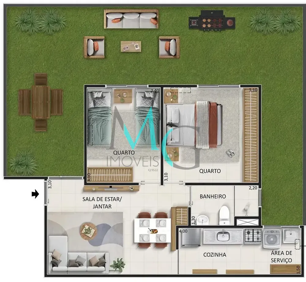 Apartamento, 2 quartos, 81 m² - Foto 19