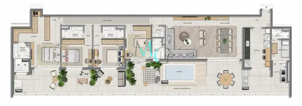 Apartamento, 4 quartos, 170 m² - Foto 90