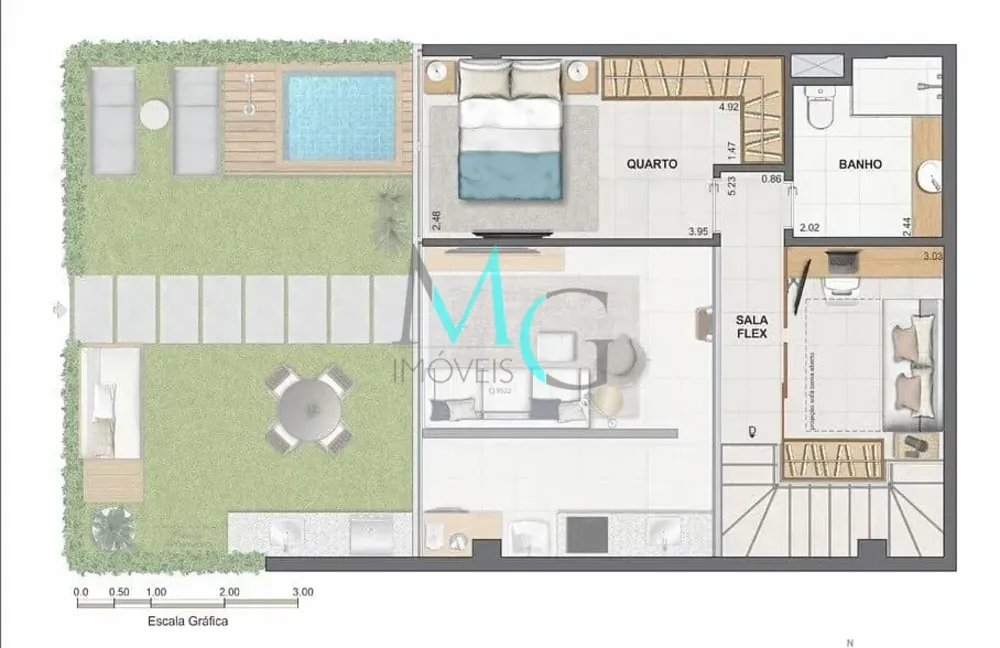 Apartamento, 2 quartos, 95 m² - Foto 73