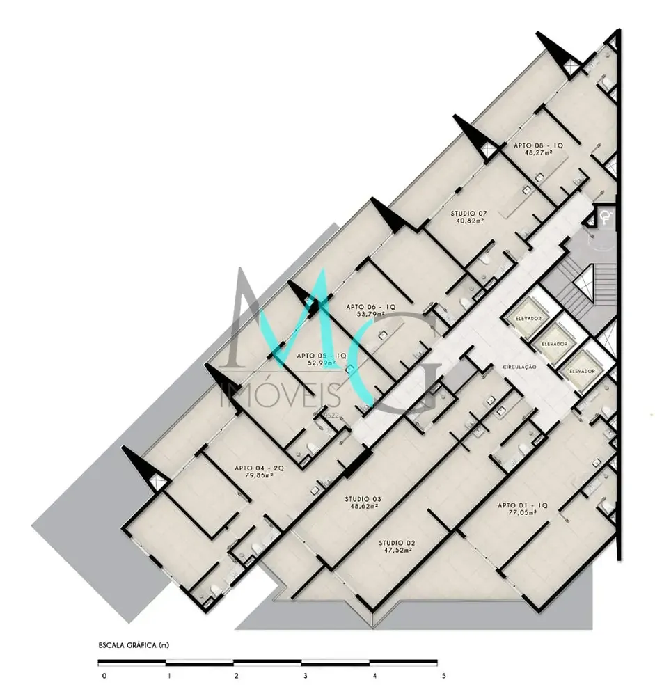 Apartamento, 1 quarto, 52 m² - Foto 80