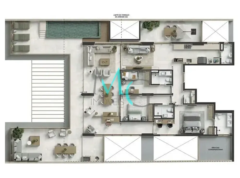 Apartamento, 3 quartos, 167 m² - Foto 14