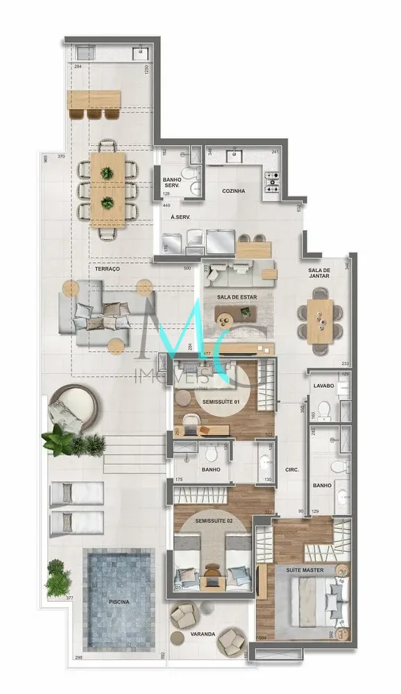 Apartamento, 2 quartos, 68 m² - Foto 122