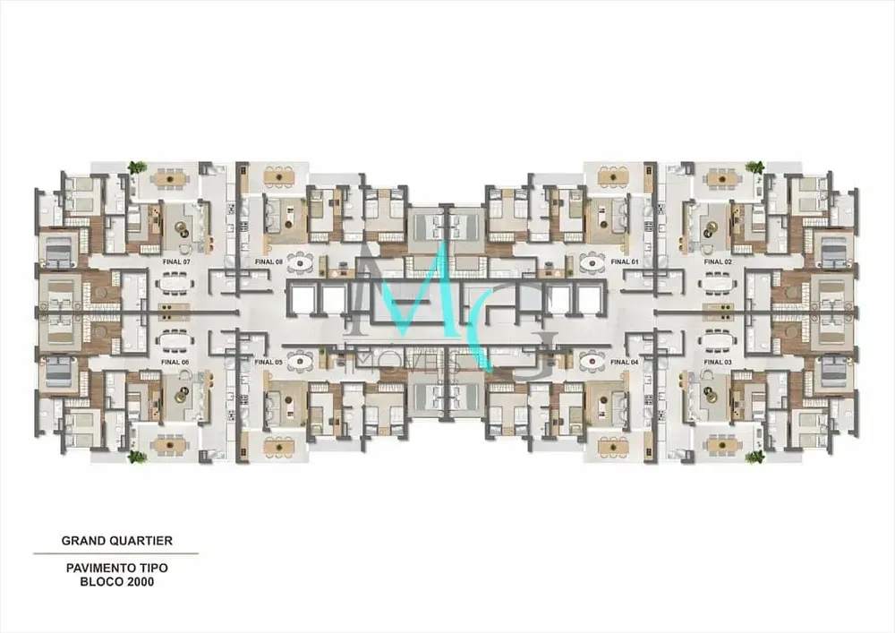 Apartamento, 2 quartos, 68 m² - Foto 8