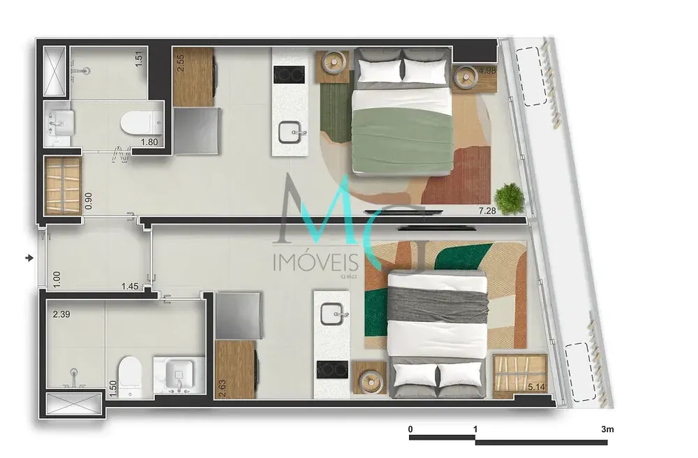 Apartamento, 2 quartos, 41 m² - Foto 29