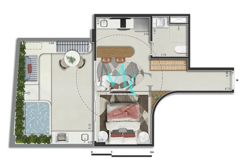 Apartamento, 2 quartos, 41 m² - Foto 42