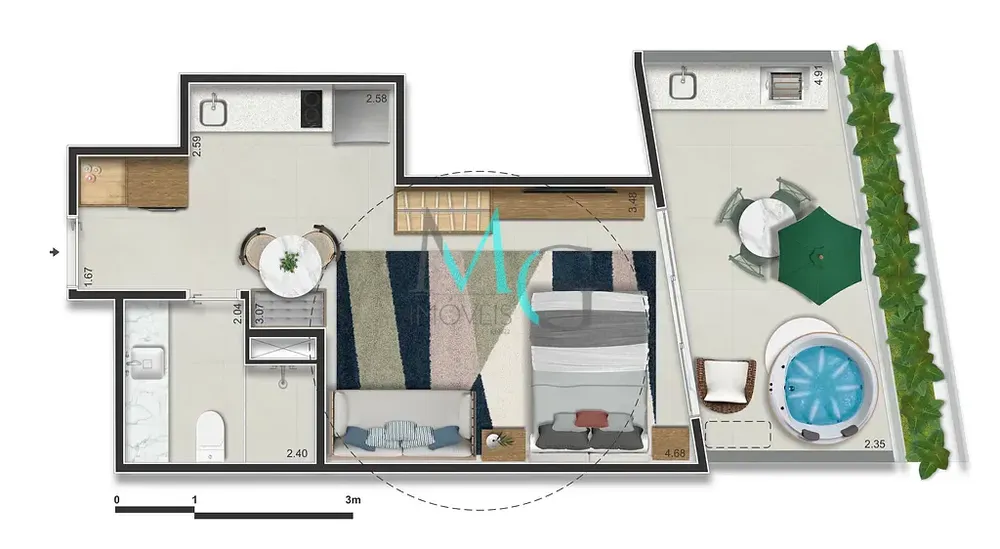 Apartamento, 2 quartos, 41 m² - Foto 27