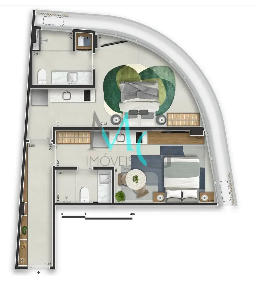 Apartamento, 2 quartos, 41 m² - Foto 79