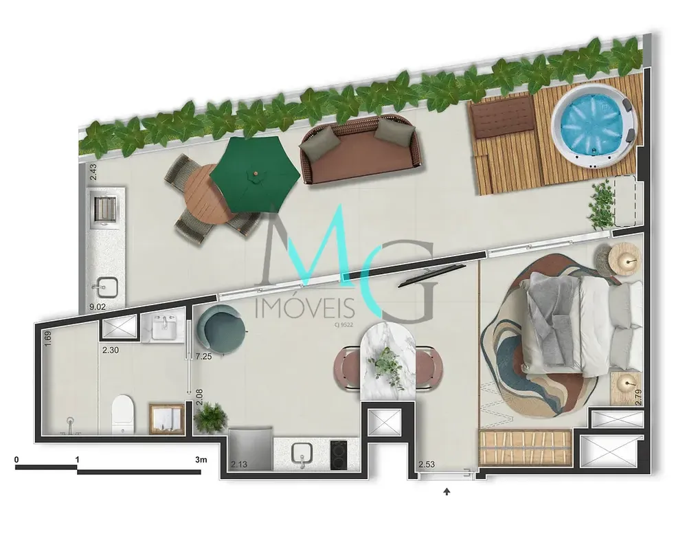 Apartamento, 2 quartos, 41 m² - Foto 46