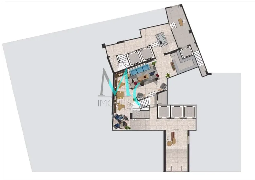 Apartamento, 1 quarto, 50 m² - Foto 34
