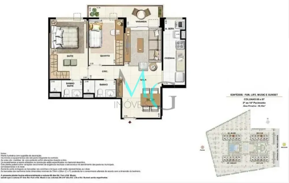 Apartamento, 2 quartos, 64 m² - Foto 30